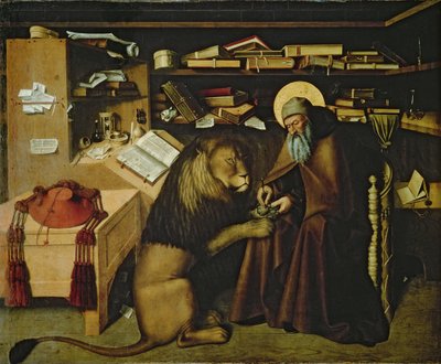 St. Jerome Removing a Thorn from the Lion